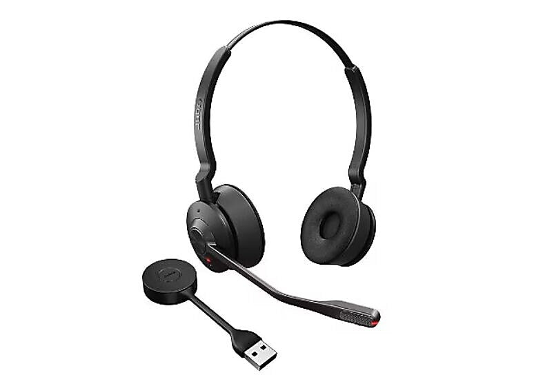 jabra Engage 55 SE Bluetooth Stereo Computer Headset, MT Certified (9659-475-125)