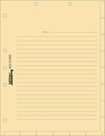 Tabbies Medical Chart Index Divider Sheets, Manila, 400/Box (TAB54519)