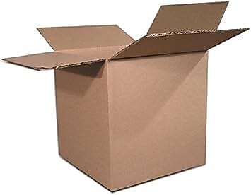 10" x 10" x 8" Corrugated Shipping Boxes, 32 ECT, 25/Bundle (10108)