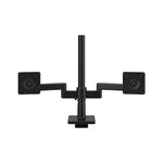 Humanscale M/Flex Adjustable Dual Monitor Arm, 23.8" Monitor Width, Black (X2NTN0BB8TB8TB18)