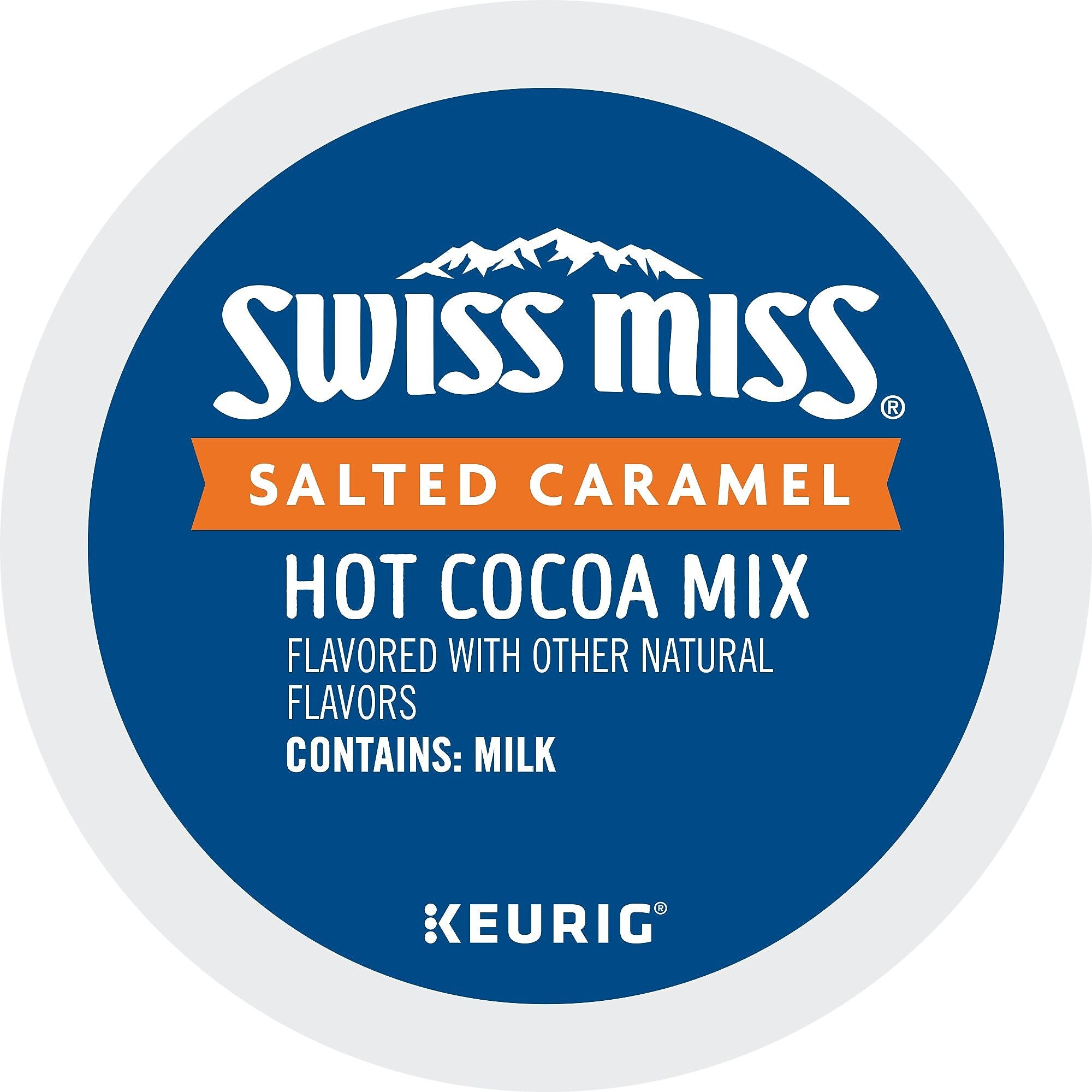 Swiss Miss Salted Caramel Hot Cocoa Mix, Keurig® K-Cup® Pods, 88/Carton (5000369264CT)