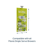 The Bright Tea Co. Green Tea, Flavia Freshpacks, 100/Carton (MDRB503)