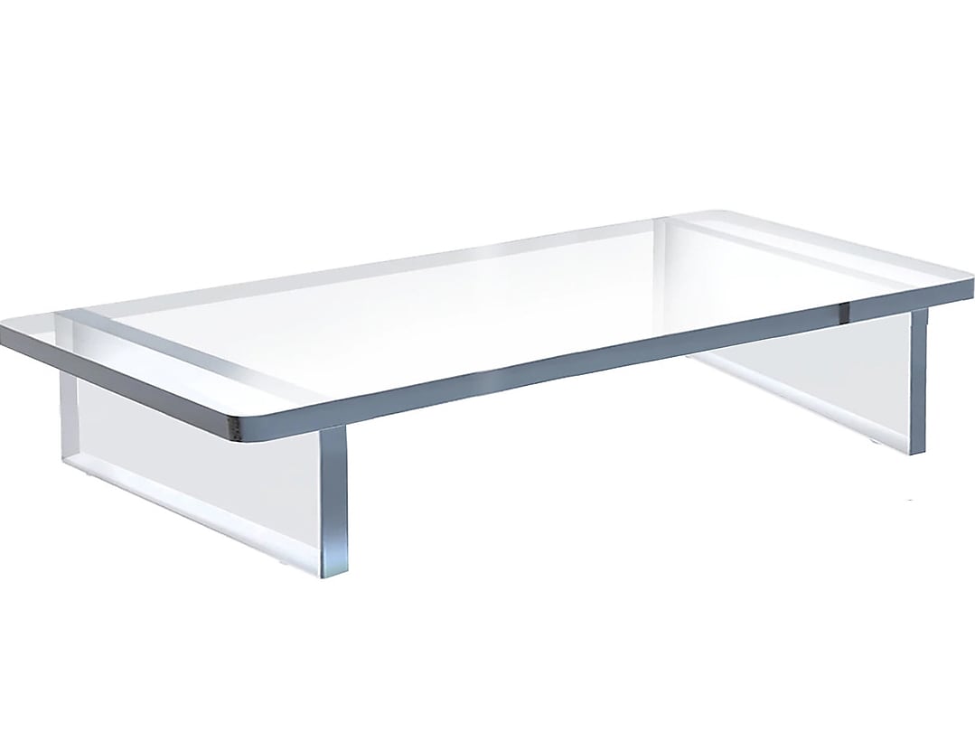 Azar Deluxe 22"W Riser, Clear, Each (515373)