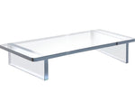 Azar Deluxe 22"W Riser, Clear, Each (515373)