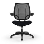 Humanscale Liberty Ergonomic Fabric Swivel Task Chair, Black (L113BM10CF10XFSHNSC)