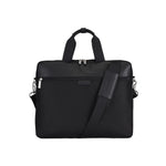 Bugatti Lucas Polyester Briefcase, Laptop Compatible, Black (EXB529-Black)