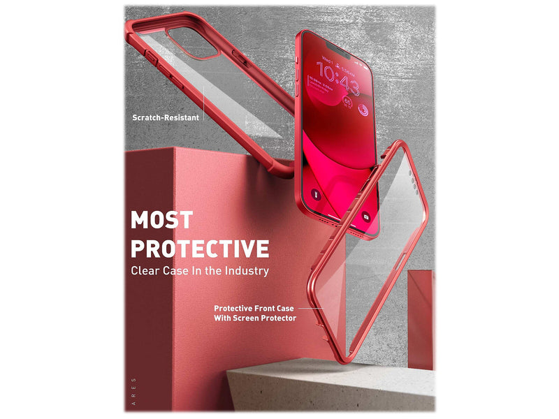 i-Blason Ares Red Case for iPhone 14 Plus (iPhone2022-6.7-Ares-SP-Ruddy)