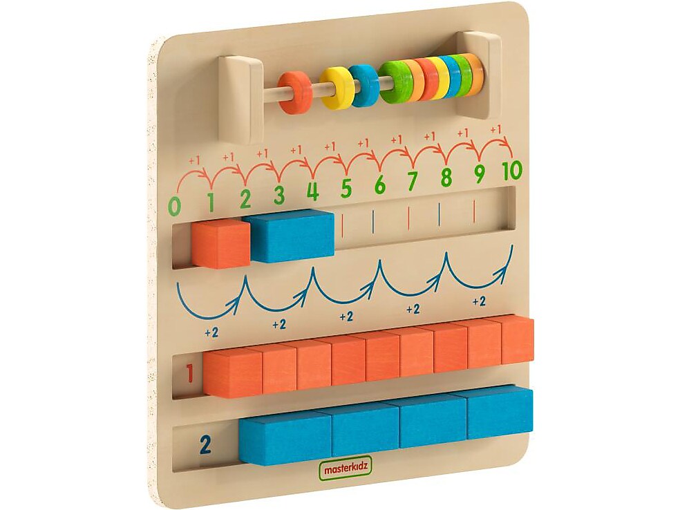 Flash Furniture Bright Beginnings Number Counting Learning Board (MK-MK00606-GG)