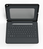 Zagg Wireless Keyboard with Case for 10.2" iPad (Gen 7, 8, 9), Black