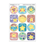 Trend Enterprises SCENT-sational Stars Pineapple Scent Scratch 'n Sniff Stinky Stickers, Multicolored, 48/Pack, 6/Packs/Bundle