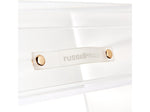 Russell+Hazel Monitor Stand with Drawer, Clear/Gold (98149)