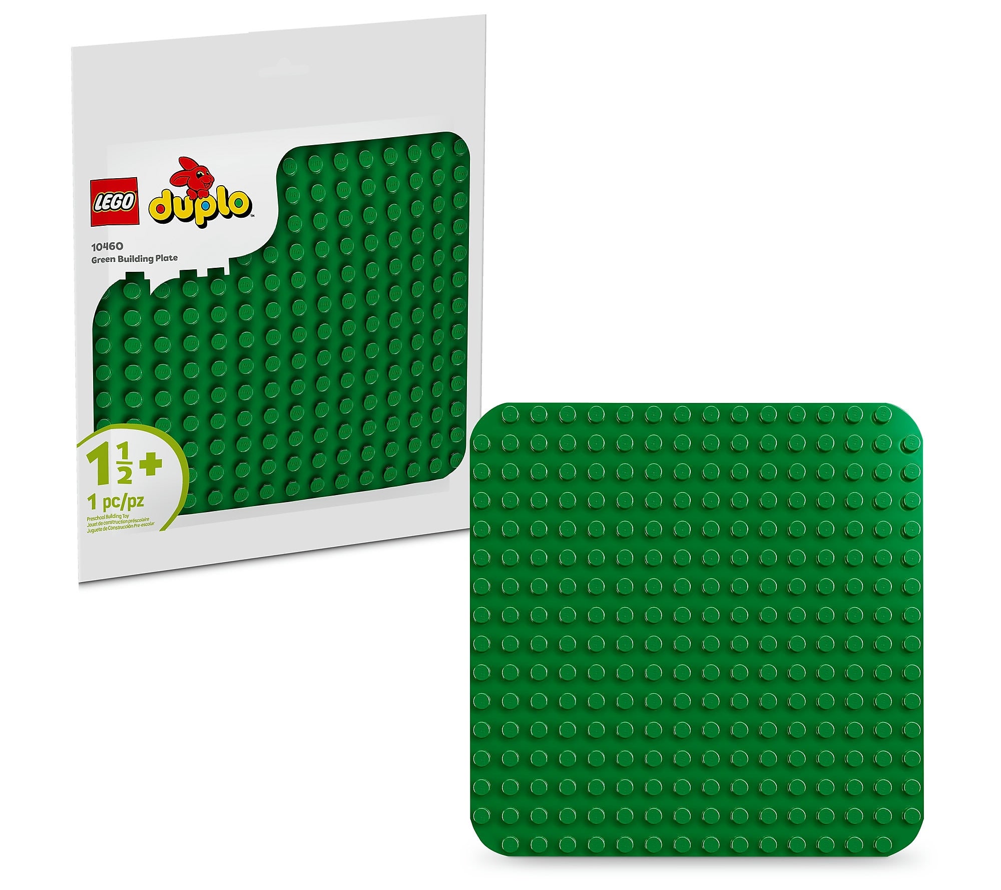 LEGO DUPLO Classic Green Building Plate, 1 Pieces (10460)
