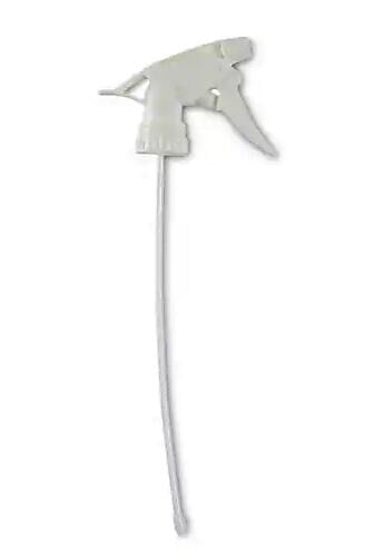 Boardwalk Trigger Sprayer 300ES, 9.5" Tube, Fits oz Bottles, White, 24/Carton (BWK58109)