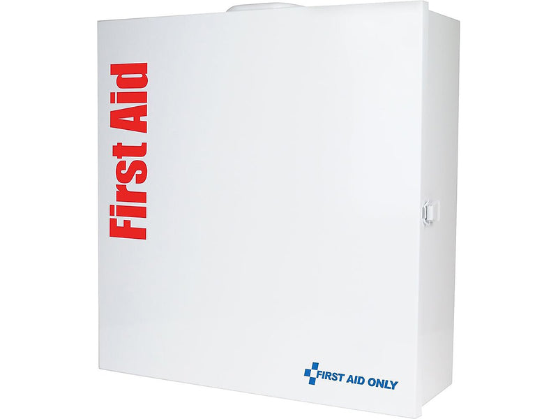 SmartCompliance Metal First Aid Cabinet, ANSI Class B, 100 People, 344 Pieces (91377)