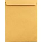 LUX Jumbo Kraft Open End Flap Envelopes, 13" x 17", Brown Kraft, 250/Box (85739-250)