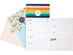 Carpe Diem Hearts 1-Subject Notebooks, 4.1" x 5.8", 16 Sheets, Assorted Colors, 4/Pack (9367-CD)