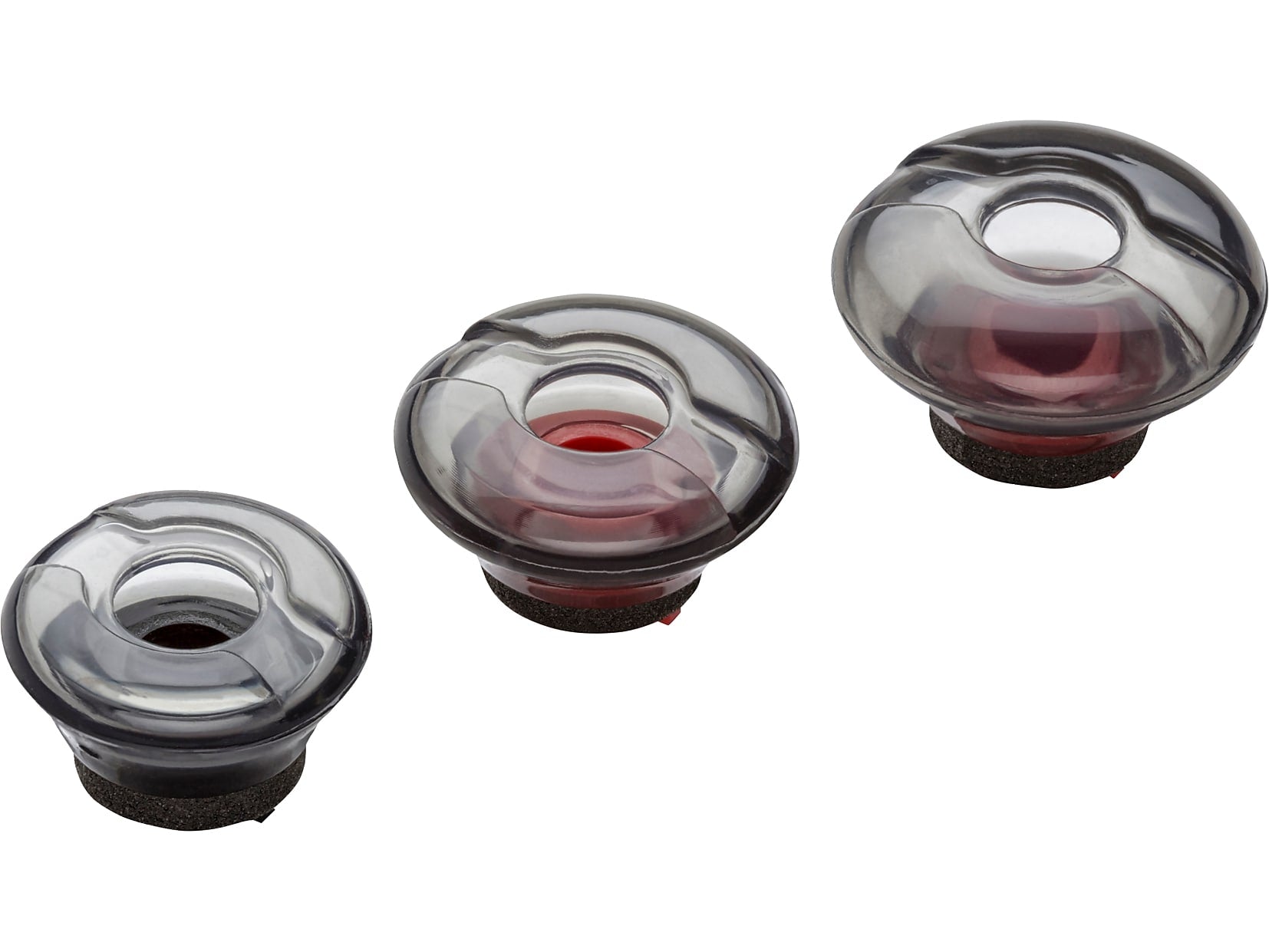 Poly Voyager 5200 Large Eartips and Foam Covers, 3 Eartips/Pack (85Q21AA)
