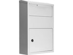 Barska Large Locking Wall-Mounted Drop Box, White (CB13956)