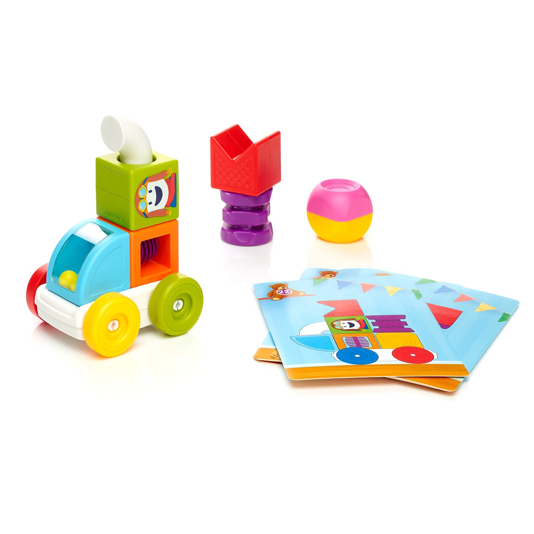 SmartMax My First Build & Drive Playset, 20 Pieces/Set (SMX237US)