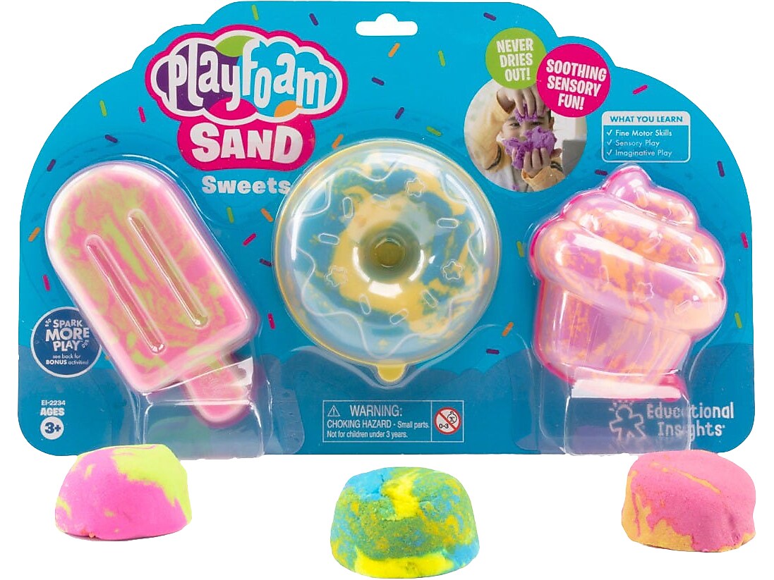 Educational Insights Playfoam Sweets Sensory Set, Assorted Colors (2234)