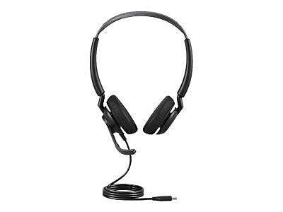 Jabra Engage 50 II USB-C UC Stereo On Ear Computer Headset, Black (5099-610-299)