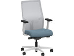 HON Ignition 2.0 Fabric/Mesh Swivel Task Chair, Carolina/Designer White (HIWMMKD.Y2.A.H.IF.HAML21.DW.SB.DWX)