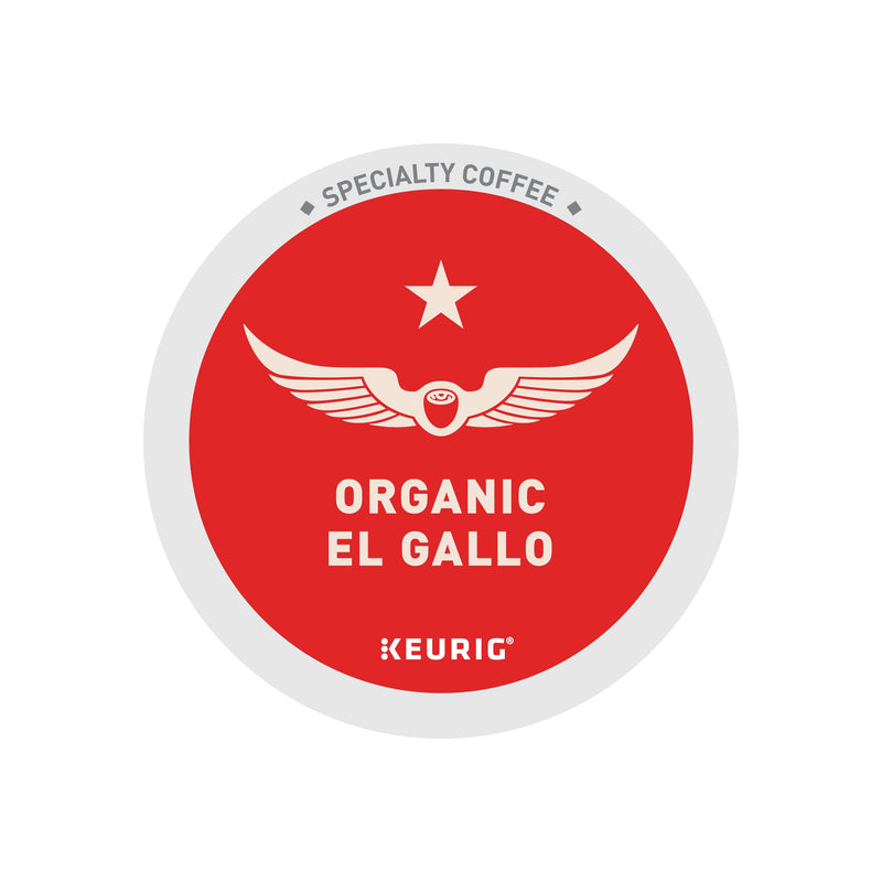 Intelligentsia Organic El Gallo Coffee Keurig® K-Cup® Pods, Light Roast, 20/Box (5000371867)