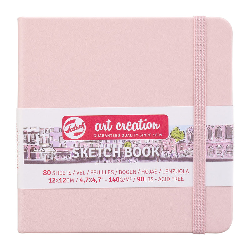 Talens Art Creation 4.7" x 4.7" Sketch Book, 80 Sheets/Book, 5/Bundle (TLN9314014M-5)