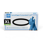 SensiCare Nitrile Exam Gloves 12" L, X-Large, Blue, 450/Pack (MDS1287)