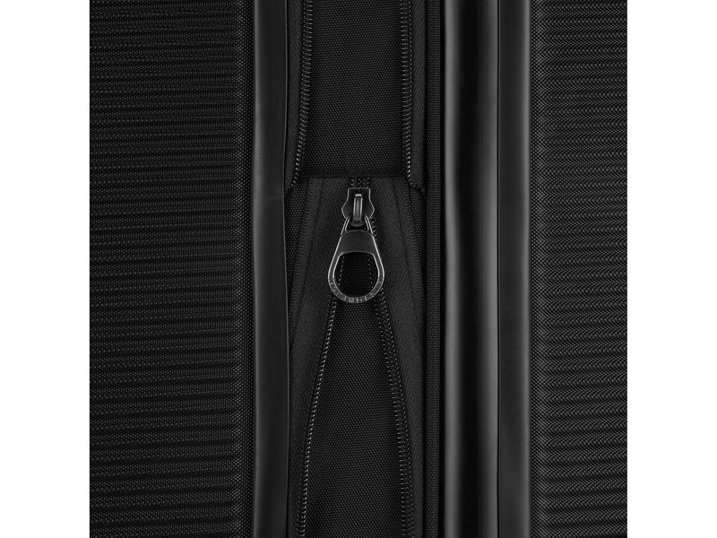 Bugatti Wellington 30" Hardside Suitcase, 8-Wheeled Spinner, TSA Checkpoint Friendly, Black (HLG5128-BLACK)