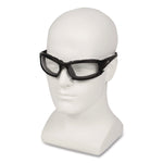 KleenGuard V50 Calico Anti-Fog Safety Glasses, Wraparound, Clear Lens (25672)