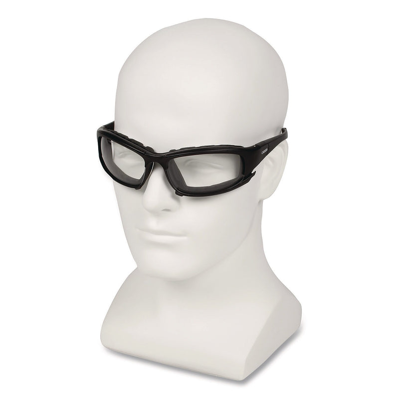 KleenGuard V50 Calico Anti-Fog Safety Glasses, Wraparound, Clear Lens (25672)