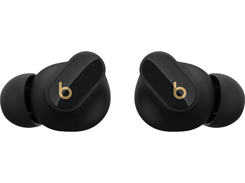 Beats Studio Buds + Wireless Noise Canceling Bluetooth Earbuds, Black/Gold (MQLH3LL/A)