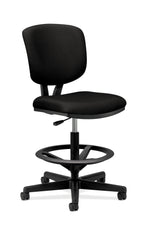 HON Volt Armless Fabric Computer and Desk Stool, Black (HON5705GA10T)