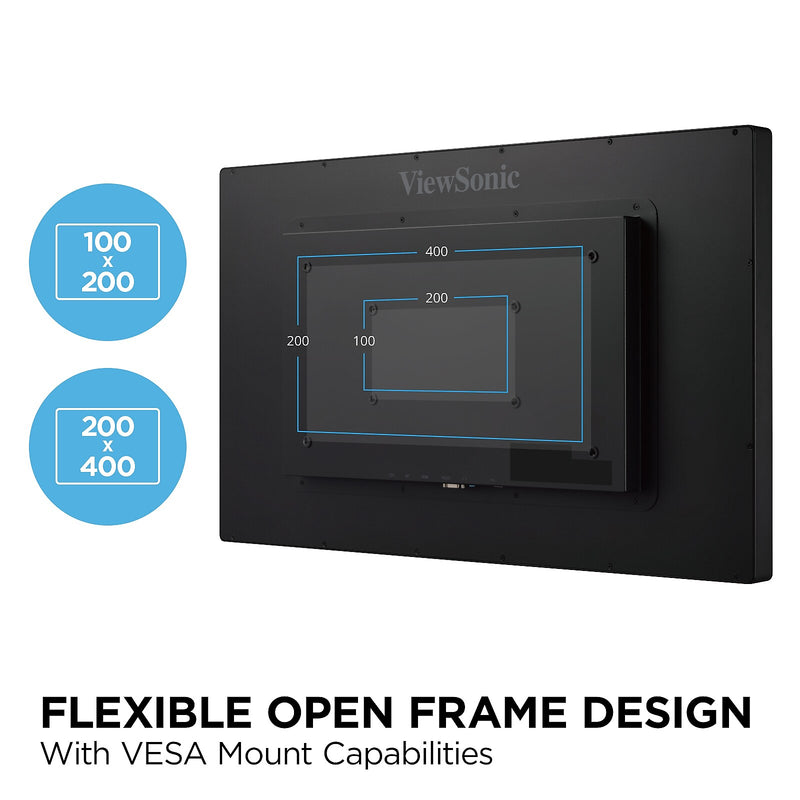 ViewSonic 32" 60Hz LCD Monitor, Black (TD3207)