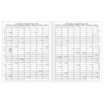 2026 AT-A-GLANCE Executive 11" x 9" Monthly Padfolio Refill, White/Black (70-909-10-26)