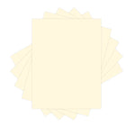 Ris Paper 110 lb. Cardstock Paper, 8.5" x 11", Ivory, 250 Sheets/Pack (81049/94270)
