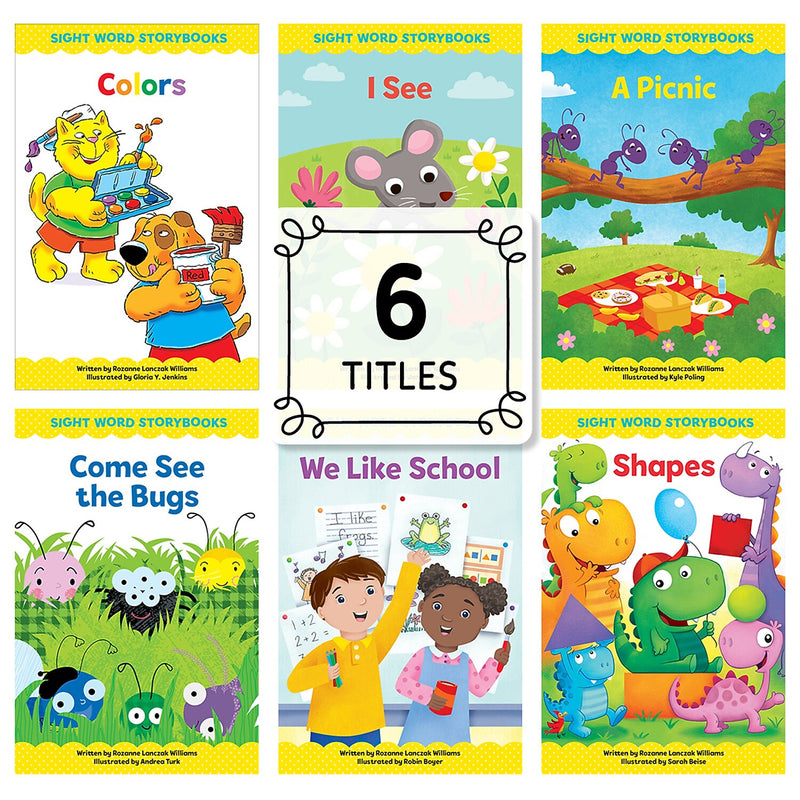 Creative Teaching Sight Word Storybooks Picture Book Set 1, 6 Books/Set