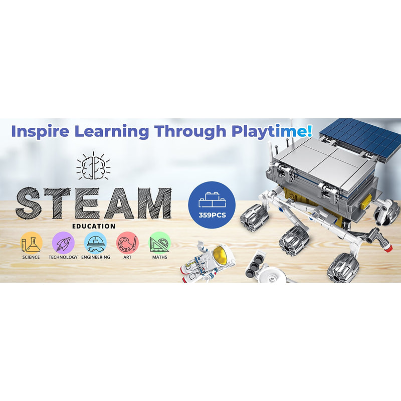 Contixo Aerospace Series Mars Rover Building Block Set, 359 Pieces/Set (CNXBK06)