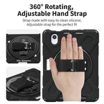 CODi Rugged Polycarbonate/Silicone 8.3" Case for iPad Mini (6th Gen/A17 Pro), Black (C30705064)