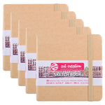 Talens Art Creation 4.7" x 4.7" Sketch Book, 80 Sheets/Book, 5/Bundle (TLN9314434M-5)