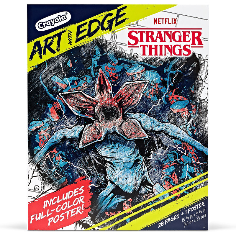 Crayola Art with Edge Stranger Things Coloring Book, 28 Pages, 2/Bundle (BIN040849-8)