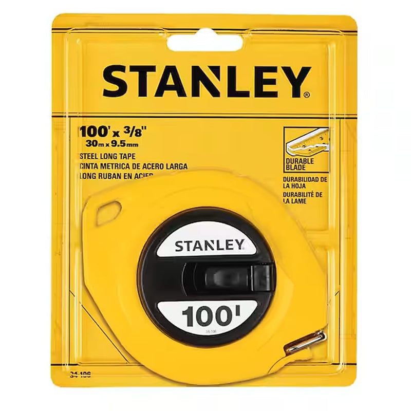Stanley 100 ft. Tape Measure, Steel (34106)