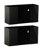 Viva Comfort Glove Dispenser, Black, 2/Pack (ADI902-01-BLK-MK-2PK)