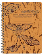 Decomposition Midnight Moths 1-Subject Notebooks, College Ruled, 80 Sheets, Multicolored (17457)