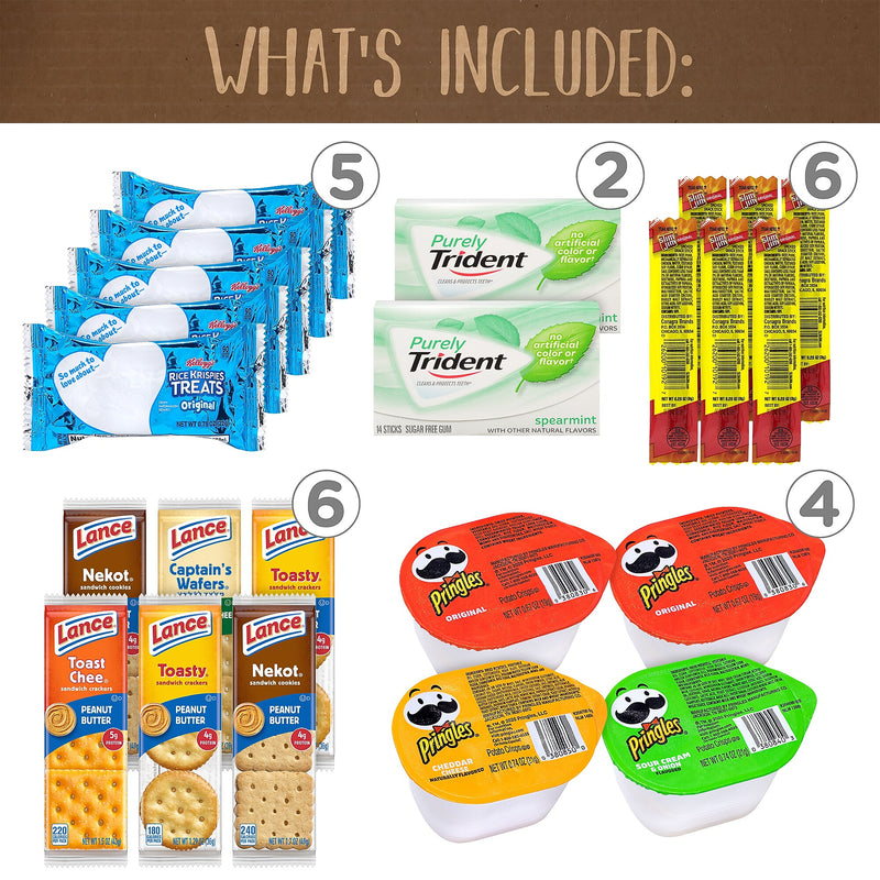 Break Box Dorm Room Survival Snack Box, 55/Box (700-00014)