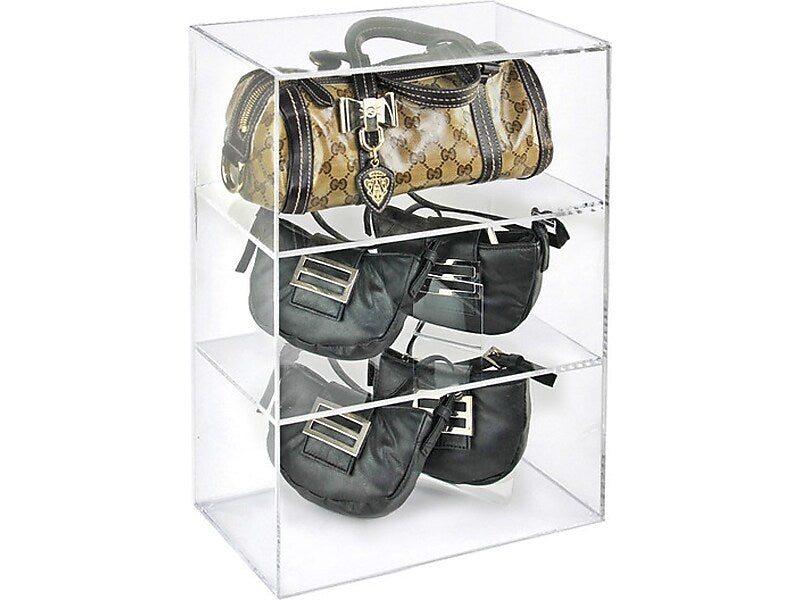 Azar 12.38"W Open Countertop Display Case, Clear, Each (255658)