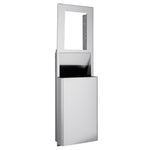 Georgia-Pacific PRO Indoor Trash Can w/ No Lid, Stainless Steel, 10 Gal. (59491)