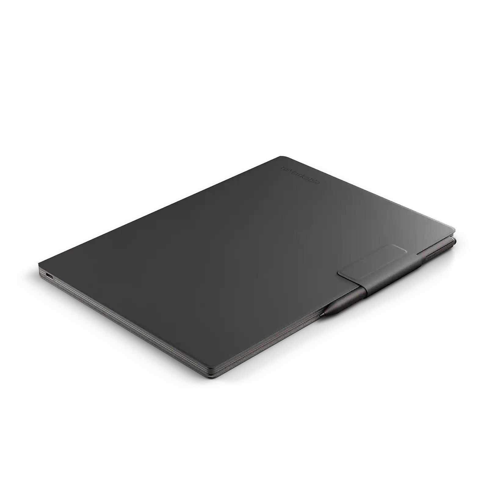 reMarkable Paper Pro Leather 11.8" Book Folio for Paper Pro Tablet, Black (RM07B-1005NW)