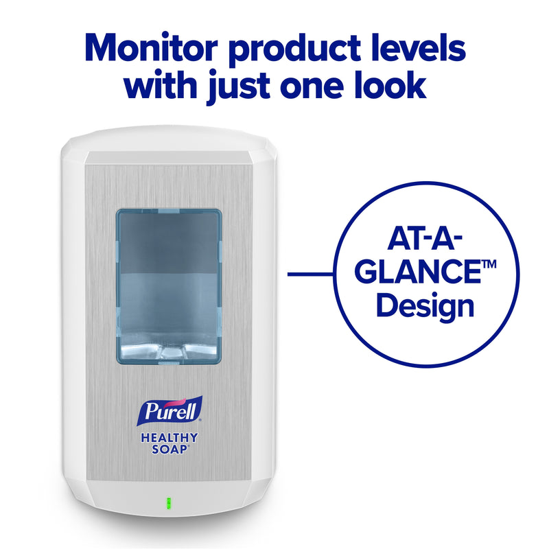 PURELL HEALTHY SOAP CS8 Automatic Wall Mounted Hand Soap Dispenser, White (7830-01)